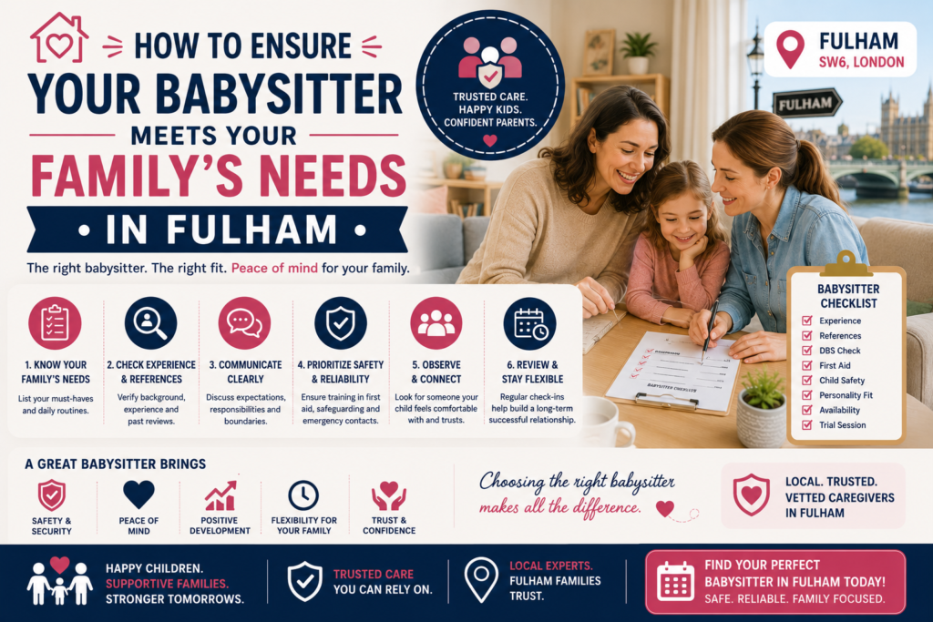 Ensure Your Babysitter meets